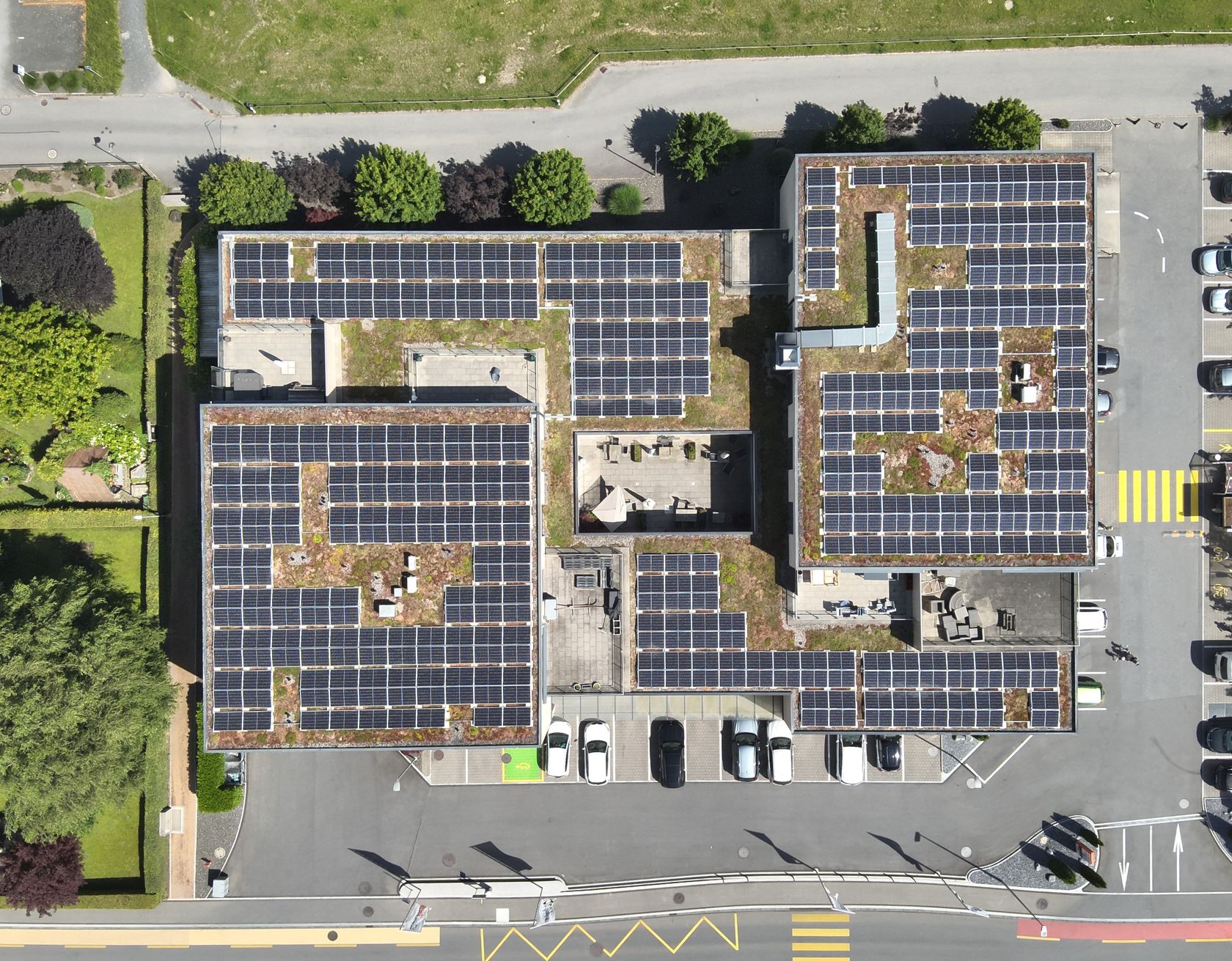 Solaranlage der Hasler Solar AG