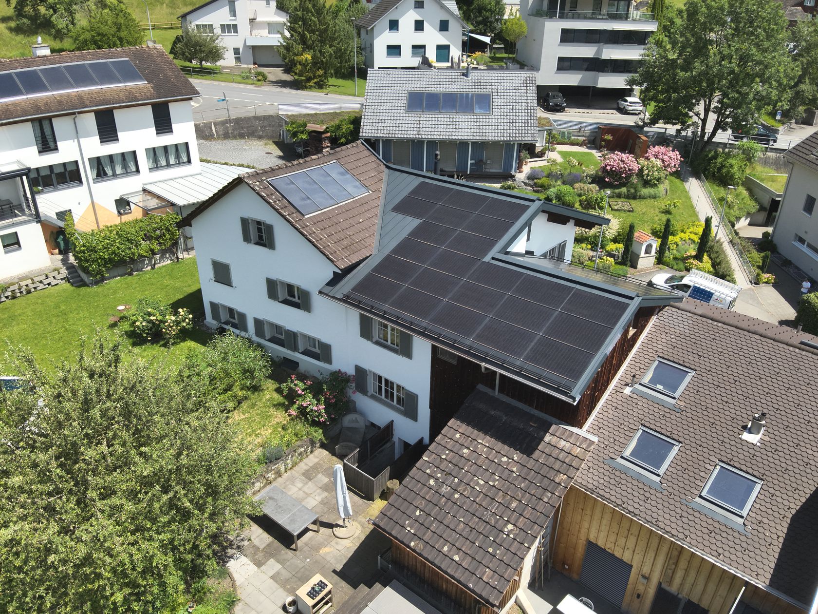 Energetische Dachsanierung in Triesen