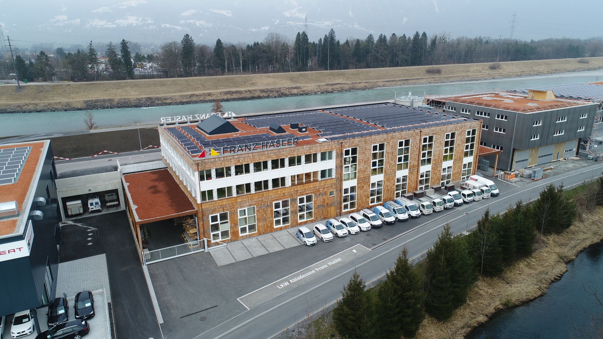 Betriebsgebäude Franz Hasler AG