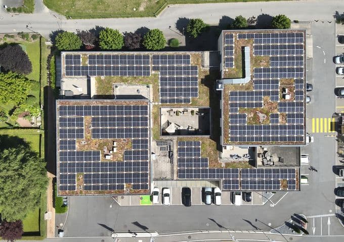 Solaranlage der Hasler Solar AG