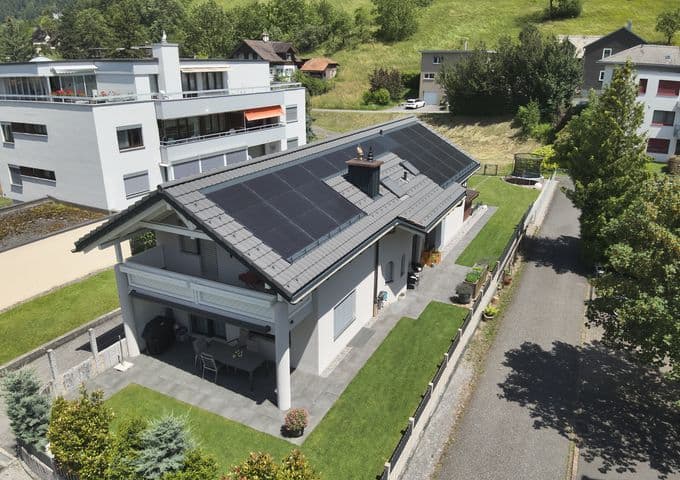 Solaranlage der Hasler Solar AG
