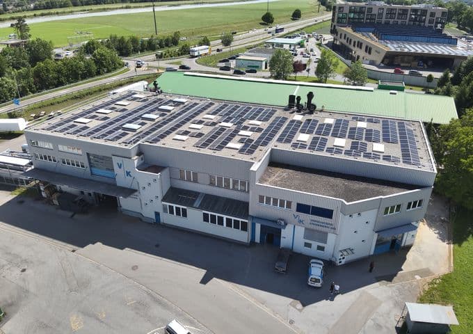 Solaranlage der Hasler Solar AG