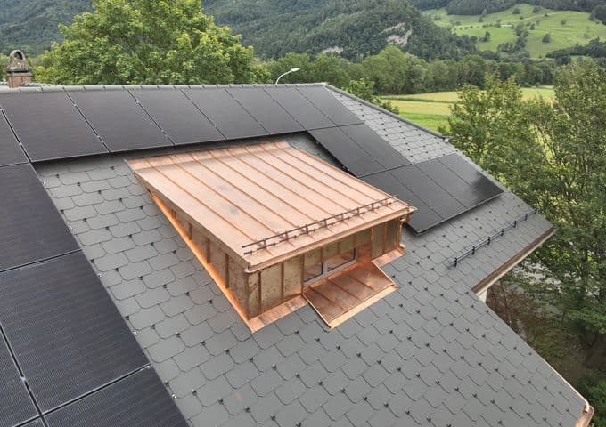 Solaranlage der Hasler Solar AG