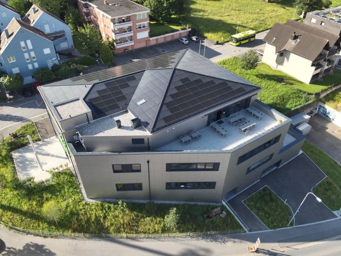 Solaranlage der Hasler Solar AG