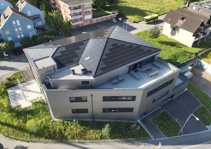 Solaranlage der Hasler Solar AG