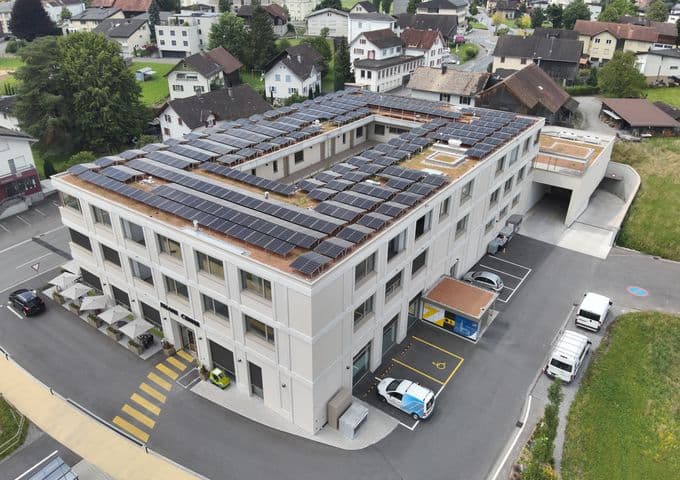 Solaranlage der Hasler Solar AG