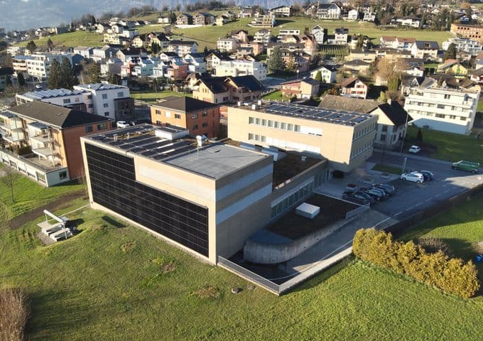 Solaranlage der Hasler Solar AG