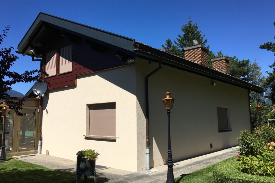 Fassaden- und Dachsanierung EFH in Balzers