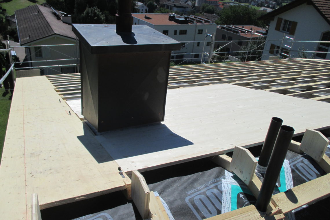 Fassaden- und Dachsanierung in Eschen